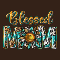 Western Blessed Mom With Sunflower Heavy Core Tee | Teevron