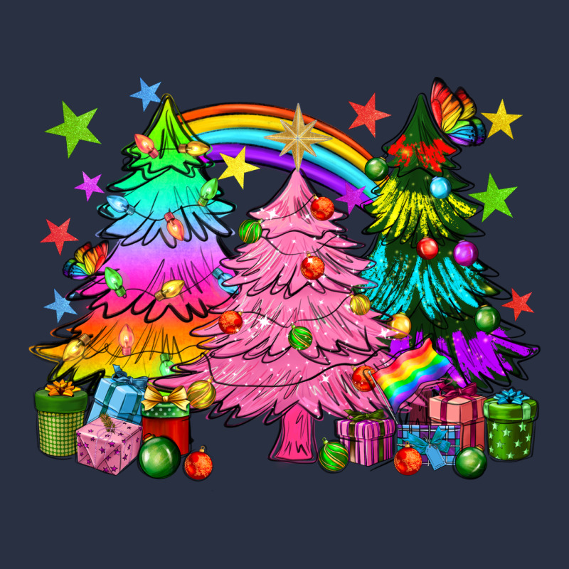 Pride Christmas Trees Urban Hoodie by HowdyJamesFarm | Teevron