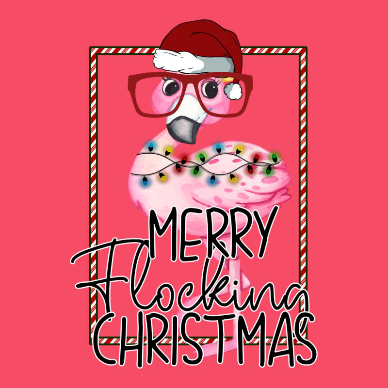 Merry Flock Christmas Flamingo Christmas Premium Sweatshirt by Bettercallsaul | Teevron