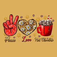 Peace Love Hot Chocolate Premium Hoodie | Teevron