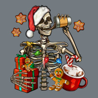 Christmas Skeleton Coffee Heavyweight Sweatshirt | Teevron