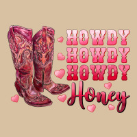 Howdy Howdy Howdy Honey With Cowgirl Boots Heavyweight Hoodie | Teevron