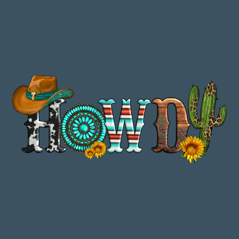 Howdy With Cowboy Hat And Cactus Urban Heavy Tee by Artiststas | Teevron