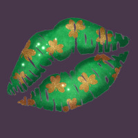 St. Patricks Day Green Lips Heavyweight Hoodie | Teevron