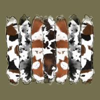 Cowhide Brushstrokes Vintage Hoodie | Teevron