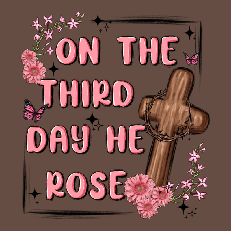 On The Third Day  He Rose Long Sleeve Tee by MaliasSmallBusiness | Teevron