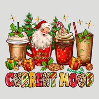 Christmas Santa Coffee Cups Current Mood Zipper Hoodie | Teevron