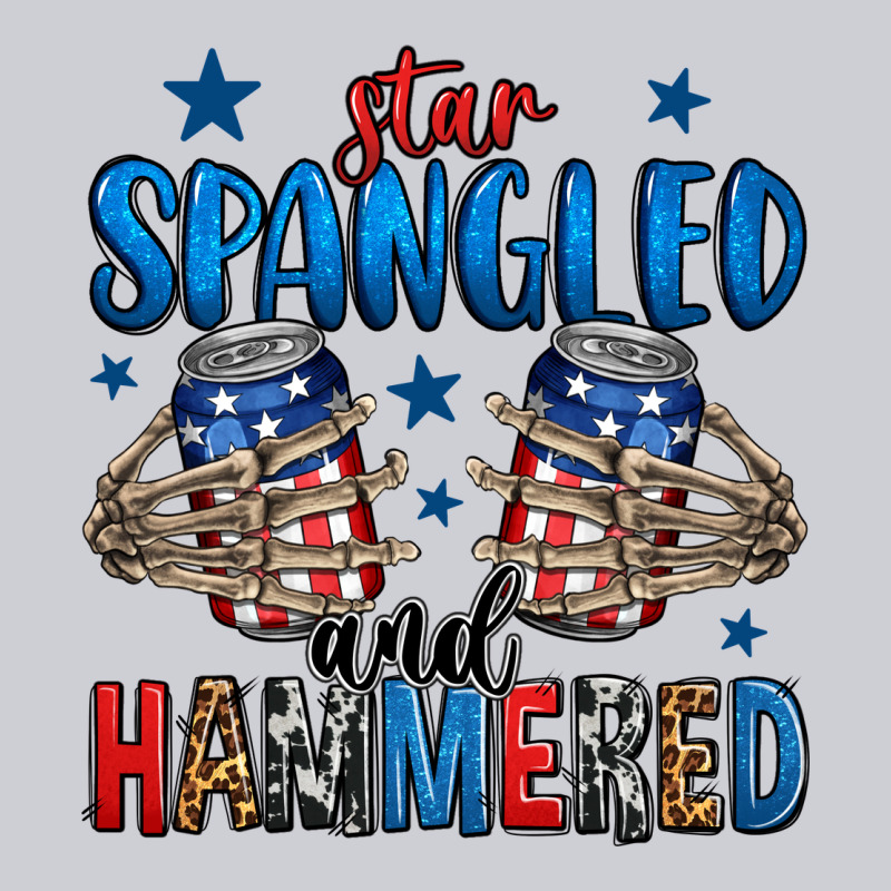 Star Spangled And Hammered Skeleton Hand Heavyweight Sweatshirt by Jasminsmagicworld | Teevron