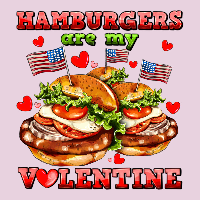 Hamburger Are My Valentine Classic Tee by AdoDesignShop | Teevron