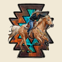 Cowgirl With Aztec Premium Tee | Teevron