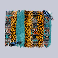 Aztec Leopard Glitter Brushstrokes Heavyweight Hoodie | Teevron