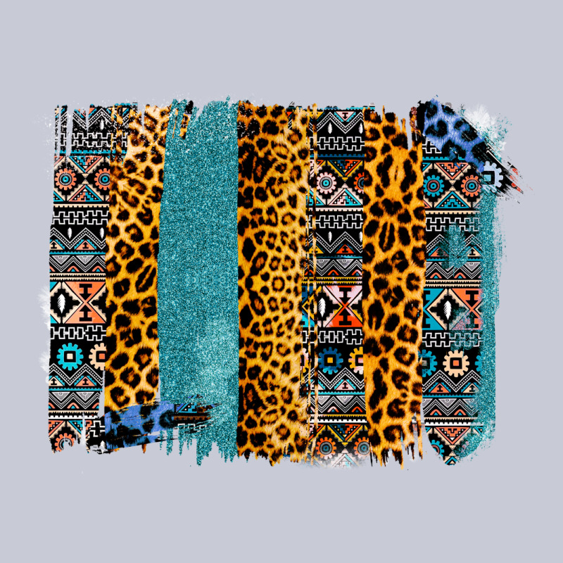 Aztec Leopard Glitter Brushstrokes Heavyweight Hoodie by Bettercallsaul | Teevron