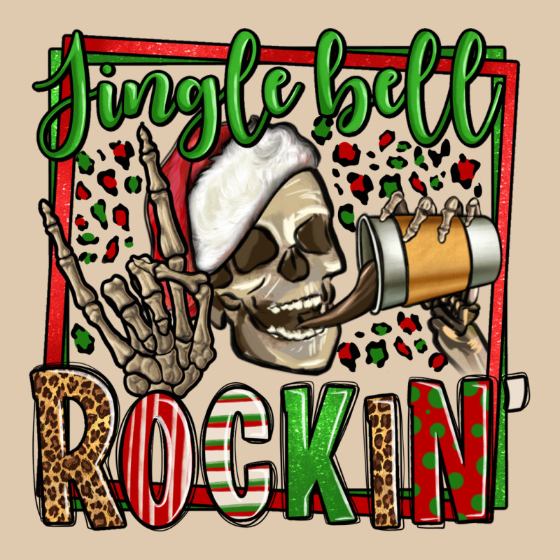 Jingle Bell Rockin Skeleton Christmas Heavyweight Sweatshirt by Jasminsmagicworld | Teevron