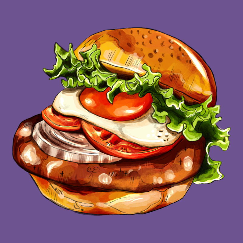 American Hamburger Vintage Tee by AdoDesignShop | Teevron