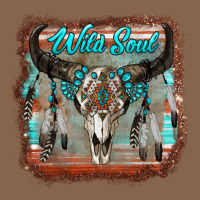 Wild Soul Boho Skull With Background Premium Tee | Teevron