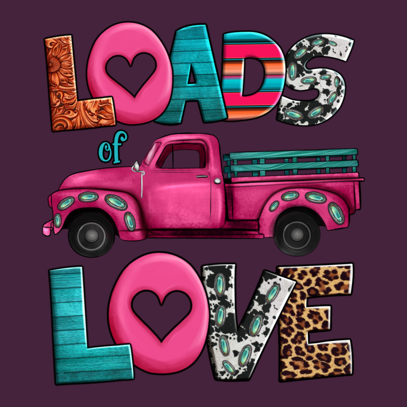 Loads Of Love Valentine's Day Truck Classic Tee by Jasminsmagicworld | Teevron