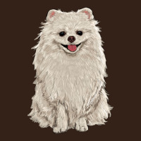 White Pomeranian Heavy Core Tee | Teevron