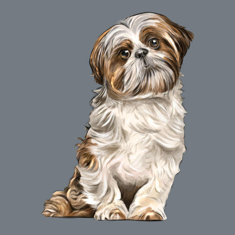 Shih Tzu Dog Heavyweight Sweatshirt by LillyAllenDesigns | Teevron