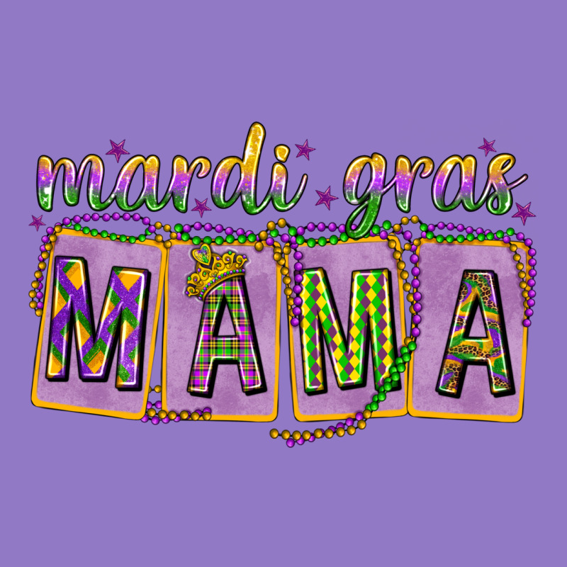 Mardi Gras Mama With Beads Mother's Day Urban Hoodie by HowdyJamesFarm | Teevron
