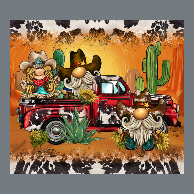 Western Gnome Truck Heavyweight Sweatshirt by BarkalooDesign | Teevron
