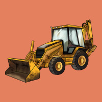 Backhoe Loader Truck Classic Tee | Teevron