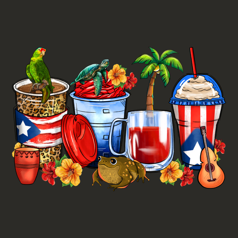 Puerto Rico Coffee Cups Heavy Core Tee by Zillion Design Studio | Teevron