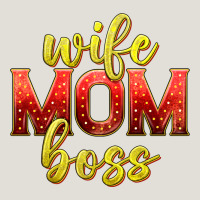 Wife Mom Boss Heavy Core Tee | Teevron