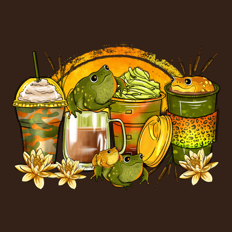 Frog Coffee Cups Heavy Core Tee by Zillion Design Studio | Teevron