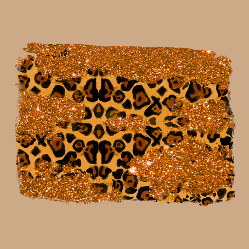 Leopard Glitter Background Vintage Hoodie by RanaPortraitStore | Teevron