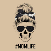Black Glitter Cowhide Patterned Mom Skull Heavyweight Hoodie | Teevron