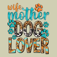 Wife Mother Dog Lover With Paws Heavy Core Tee | Teevron