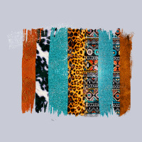 Western Leopard Glitter Aztec Cowhide Pattern Brushstroke Heavyweight Hoodie | Teevron