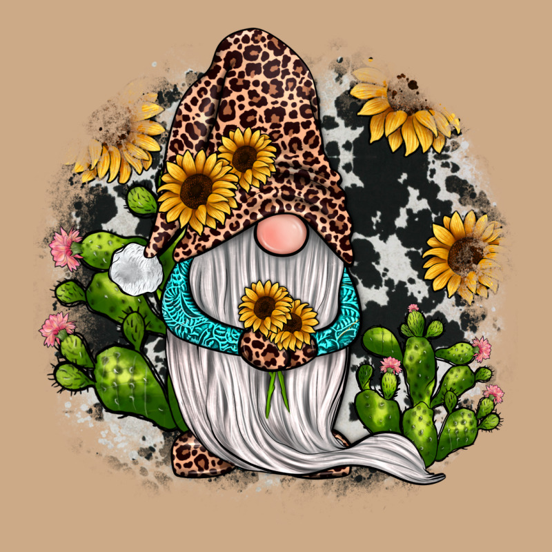 Gnomes Sunflower Cactus Vintage Hoodie by JahusDesignShop | Teevron