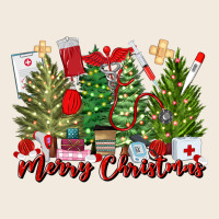 Merry Christmas Nurse Trees Zipper Hoodie | Teevron