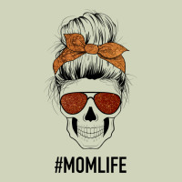 Glitter Western Patterned Mom Skull Heavyweight Hoodie | Teevron