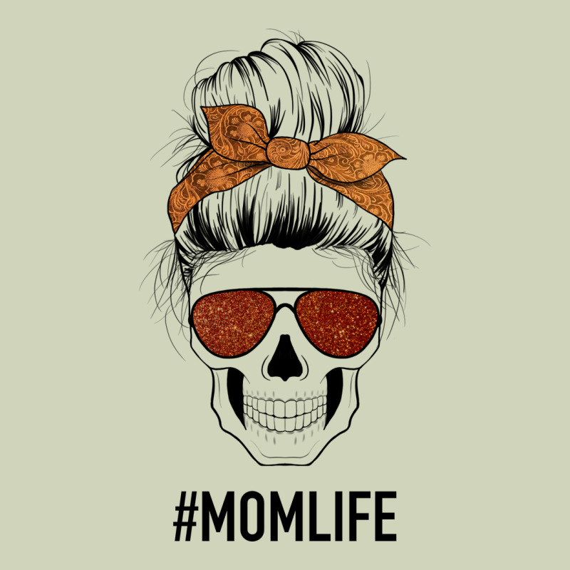 Glitter Western Patterned Mom Skull Heavyweight Hoodie by Bettercallsaul | Teevron