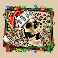Christmas Happy Skeleton Heavyweight Sweatshirt | Teevron