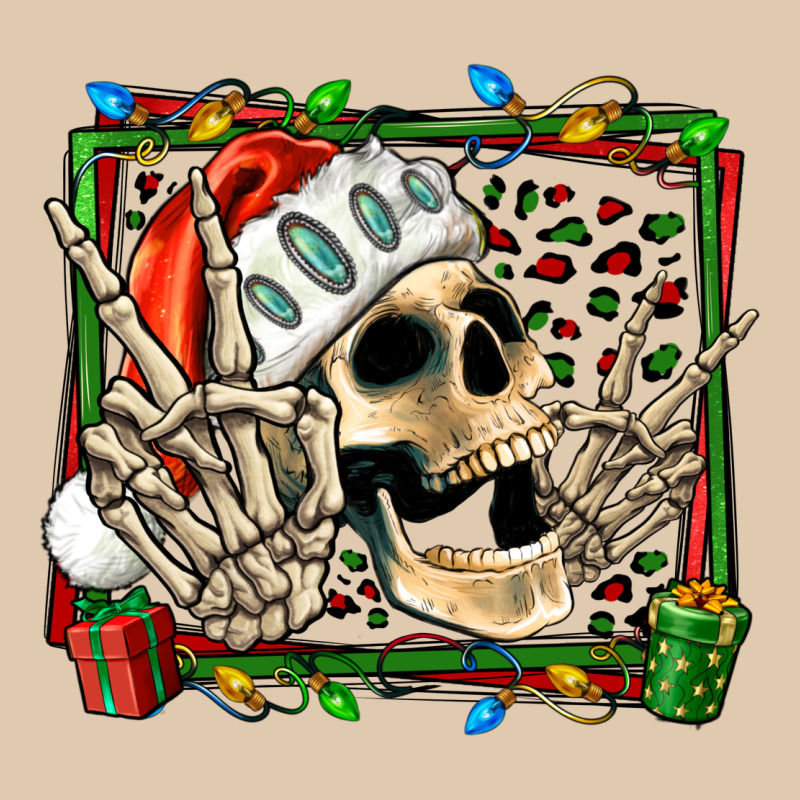 Christmas Happy Skeleton Heavyweight Sweatshirt by Jasminsmagicworld | Teevron
