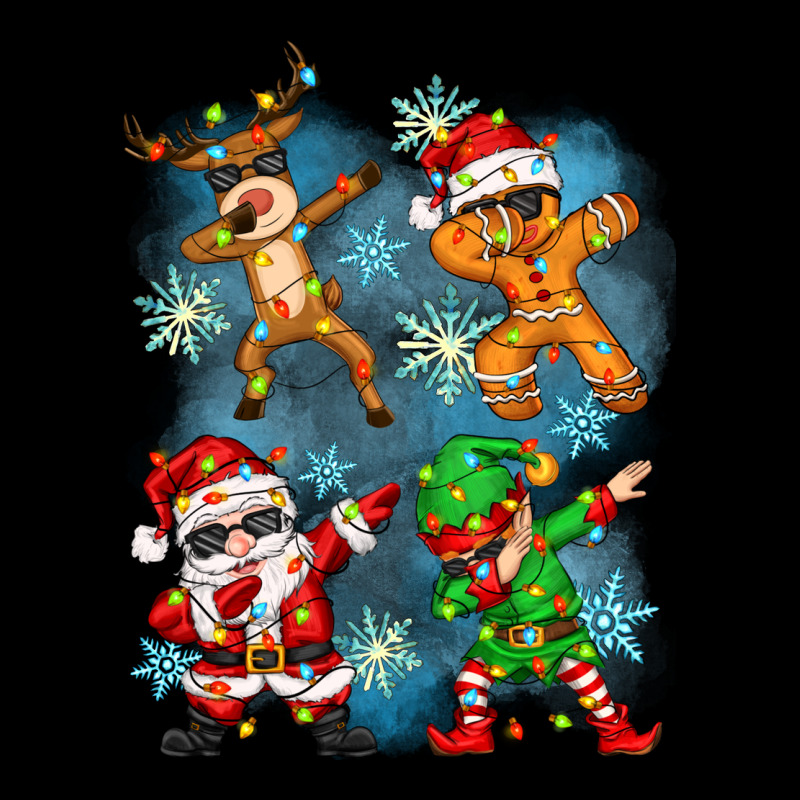 Dabbing Christmas Ladies Tee by Zillion Design Studio | Teevron