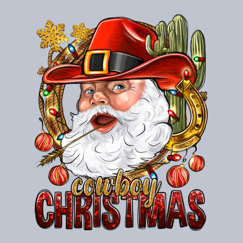 Cowboy Christas Santa Premium Hoodie by NancyCooperArtShop | Teevron