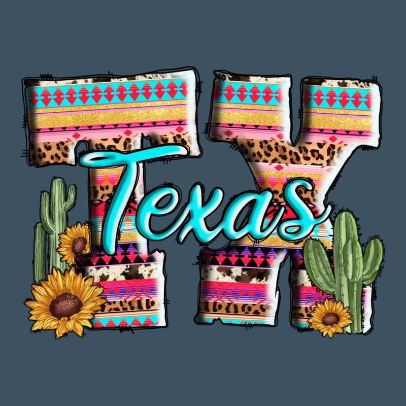 Texas Tx Aztec Cactus Leopard Urban Heavy Tee by AdoDesignShop | Teevron