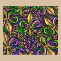 Mardi Gras Fleur De Lis Heavyweight Hoodie | Teevron