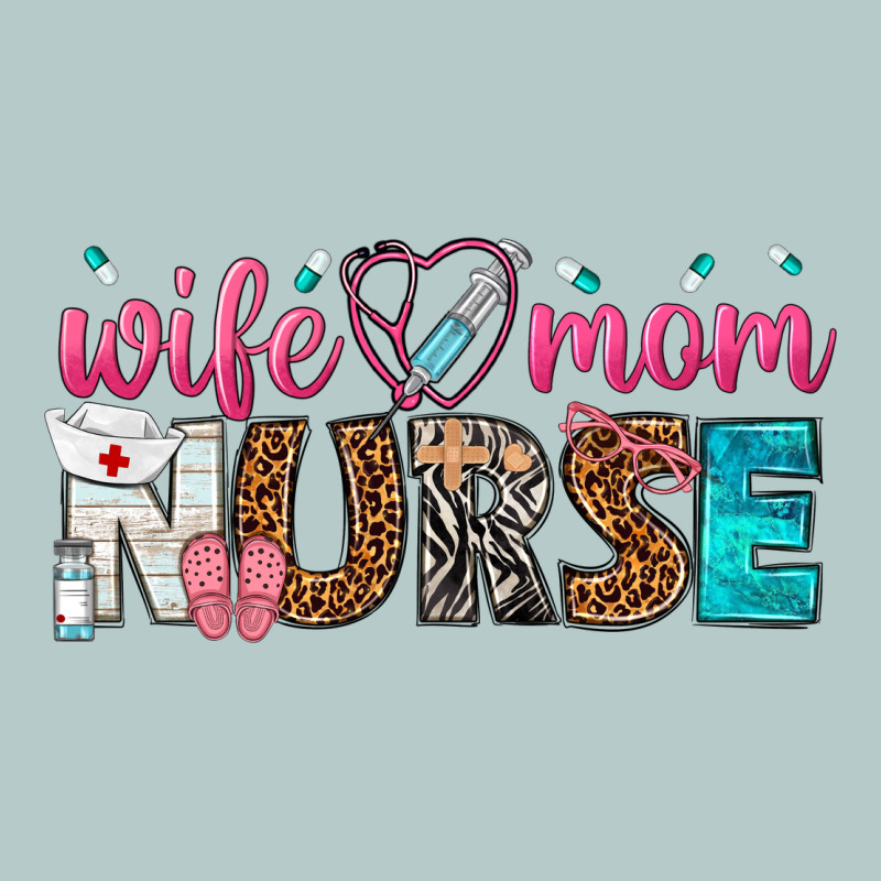 Wife Mom Nurse Heavy Core Tee by texasbilliewilder | Teevron