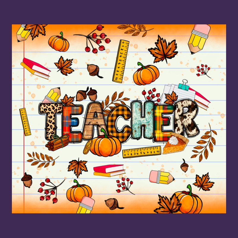 Teacher Fall Premium Hoodie by NancyCooperArtShop | Teevron