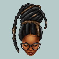 Afro Woman Faux Jumbo Locs Heavy Core Tee | Teevron