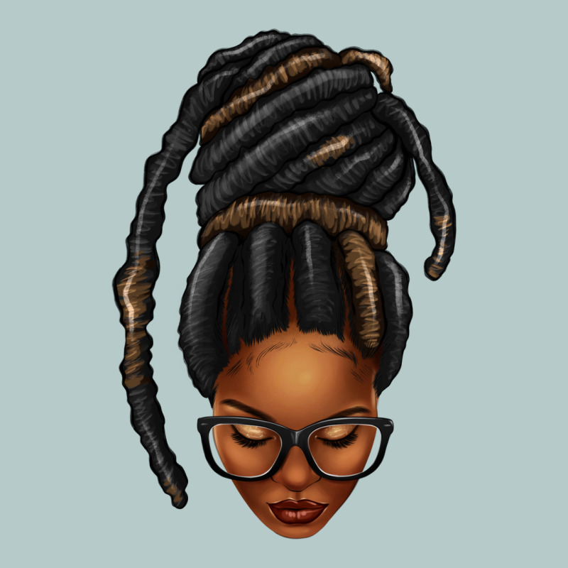 Afro Woman Faux Jumbo Locs Heavy Core Tee by texasbilliewilder | Teevron