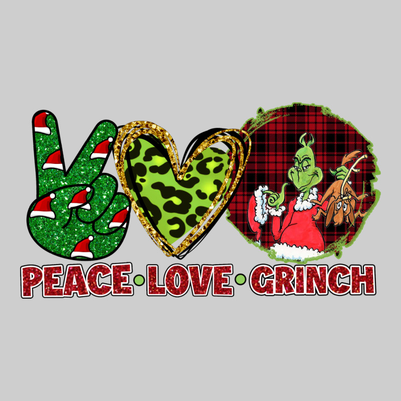 Peace Love Grinch Premium Sweatshirt by Bettercallsaul | Teevron
