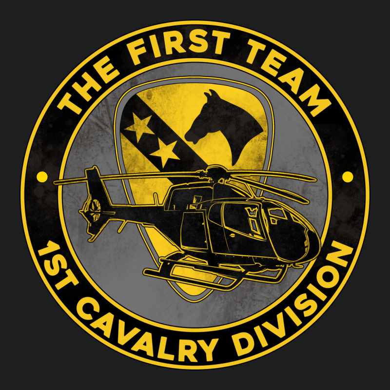 The First Team 1st Cavalry Division Classic Tee by Jasminsmagicworld | Teevron