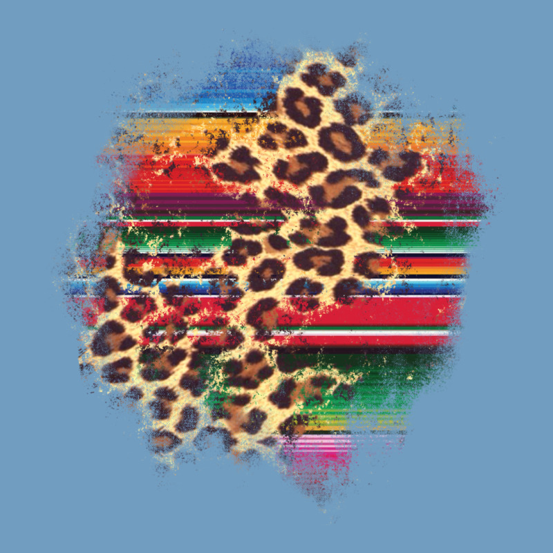 Serape Leopard Patch Urban Heavy Tee by AdoDesignShop | Teevron