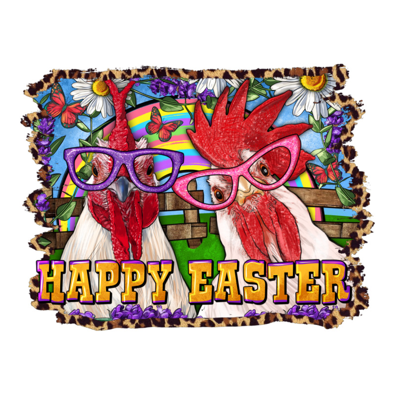 Happy Easter Roosters Ladies Tee by RanaPortraitStore | Teevron